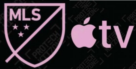 Inter Miami MLS Away Badge & Apple TV(Pink)