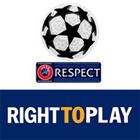 11/12 Retro UCL&Respect Badges&Right to Play Sponsor