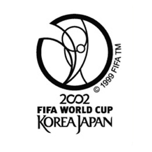 2002 Korea Japan World Cup Badges(Black) Right