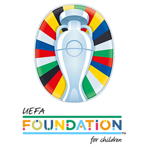 Badges de la Coupe d'Europe 2024 et de la Fondation UEFA