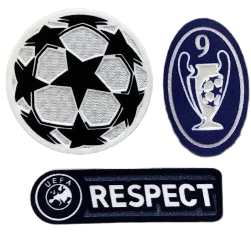 09/10 Retro UCL & Retro Honor 9 Cups Badges & Respect