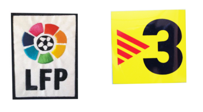 Retro Spanish La Liga & TV3 Badge