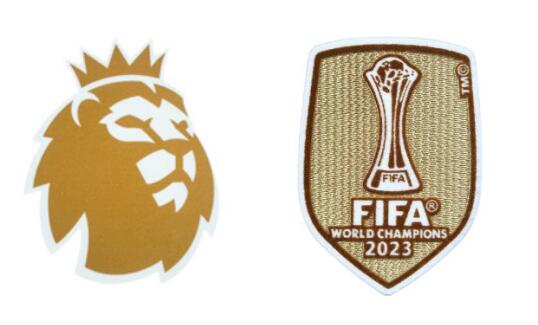 23/25 Premier League Champion Badge(New) & CWC Champions 2023 Badges