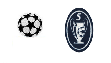 Retro UCL & Retro Honor 5 Cups Badges