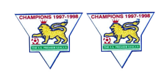 1997-98 Premier League Champion Badge*2